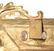 3pc French Gilt Bronze Chenet Andiron, 19th Century - 3