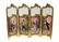 French Ormolu Enamel Panel Table Screen 19th C