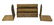 Tiffany Studios Gilt Bronze Desk Set in Bookmark - 4