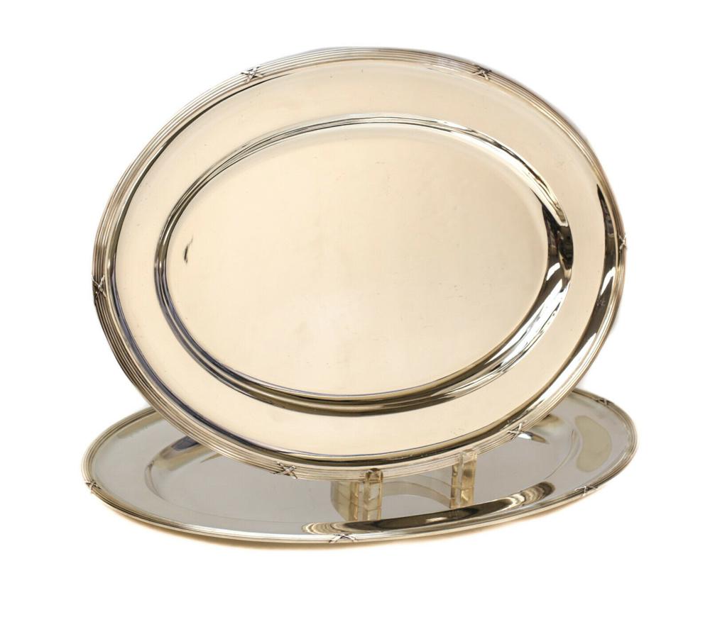 Pradella Ilario Sterling Silver Platters (1 of 4)
