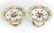 Pair Schumann Dresden Porcelain Serving Dishes