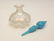 Steuben Verre De Soie Perfume Bottle Jade Blue - 2