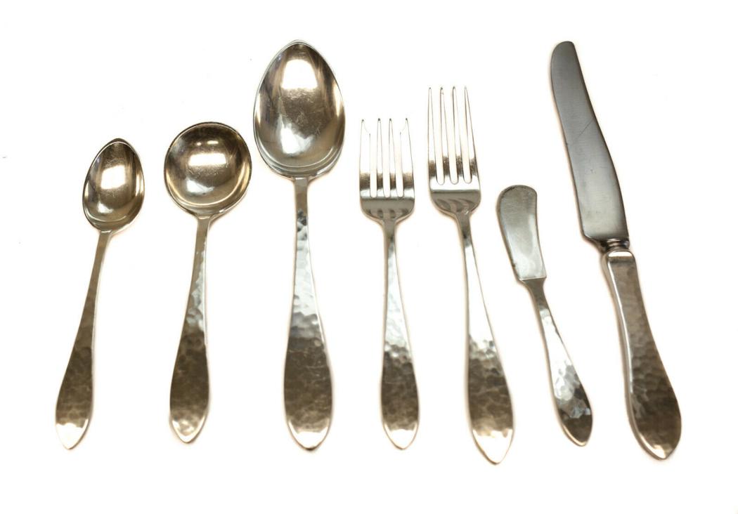 Porter Blanchard Sterling Silver Flatware Service for 8 (1 of 3)