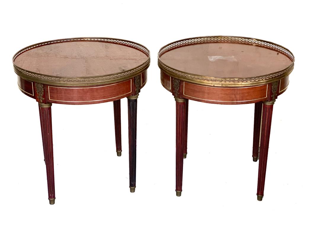 Pair ContinentalTop  Round Tables (1 of 4)