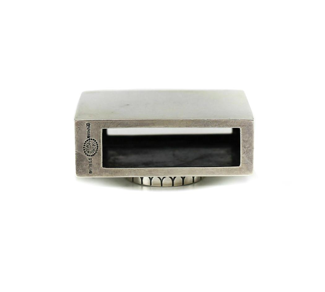 Georg Jensen Sterling Silver Match Box Holder No. 825 (1 of 4)