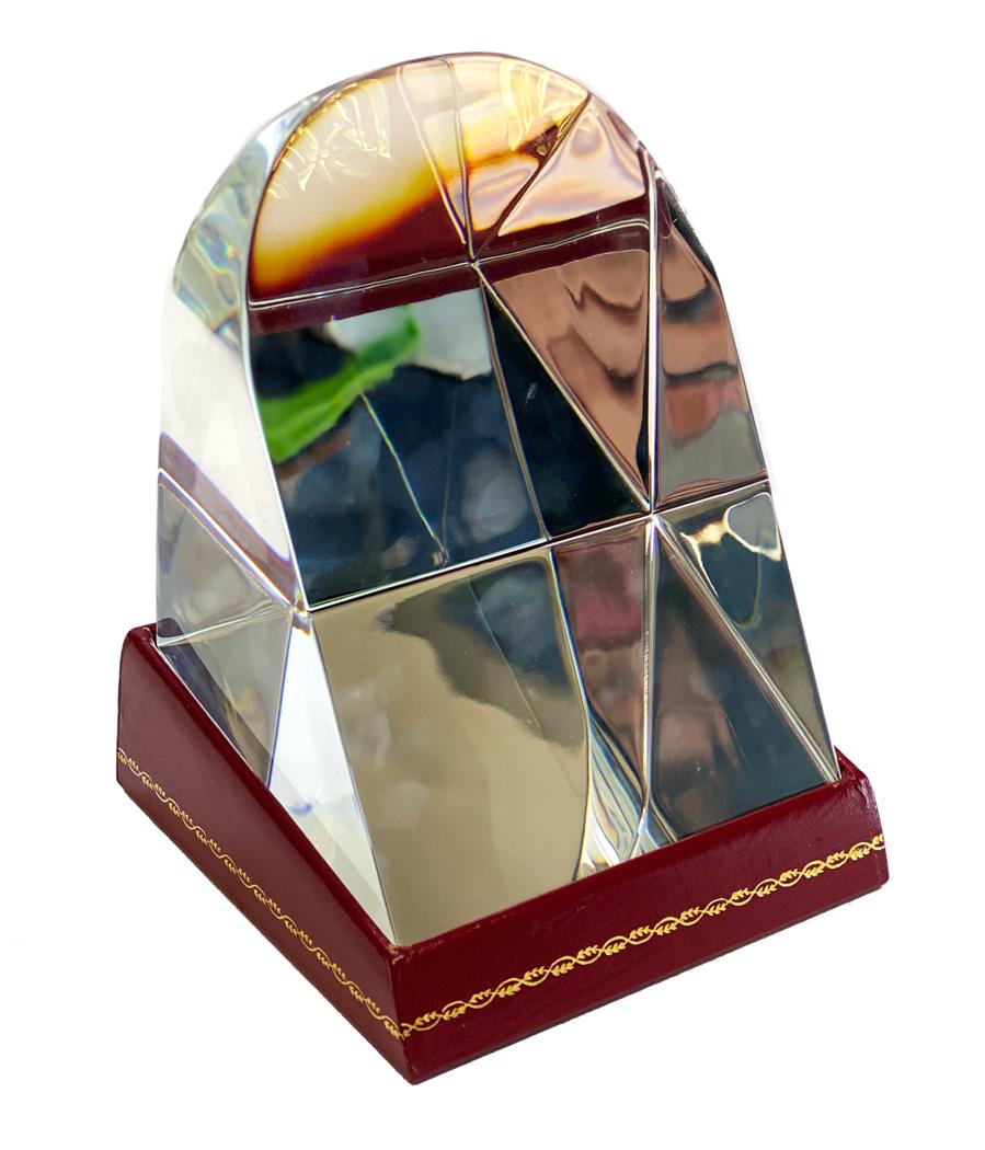 Steuben Cut Glass Eagle Prism (1 of 4)