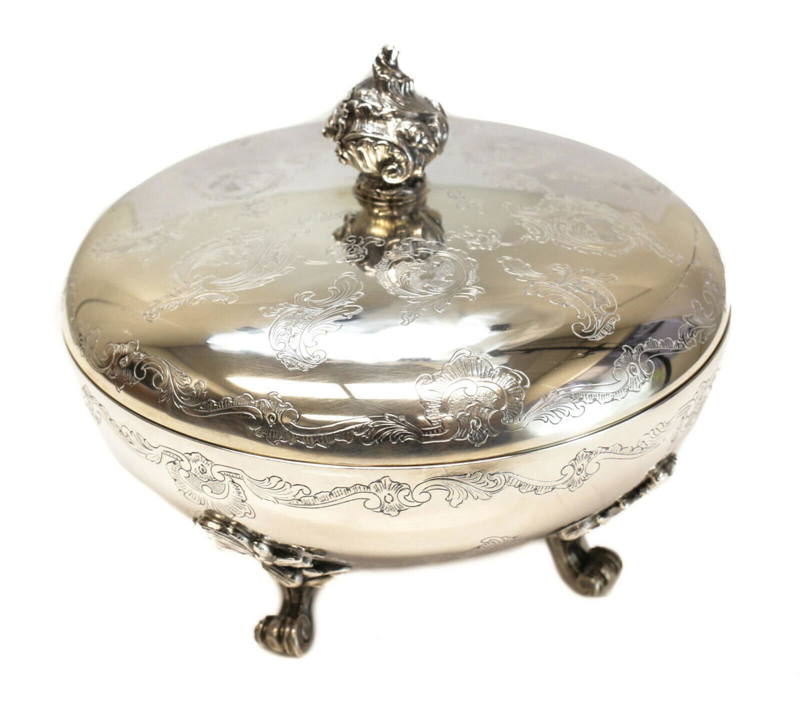 Pradella Ilario Sterling Silver Footed Box (1 of 6)