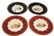 12 Royal Worcester Porcelain Dinner Plates, 1891 - 4
