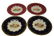 12 Royal Worcester Porcelain Dinner Plates, 1891 - 5