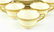 9 Royal Worcester Porcelain Cup and Saucers in Diana - 3