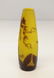 Galle Art Glass Brown over Yellow Cameo Vase, circa - 2
