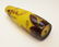 Galle Art Glass Brown over Yellow Cameo Vase, circa - 4