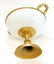 Continental White Opaline Gilt Bronze Lidded Bowl - 3