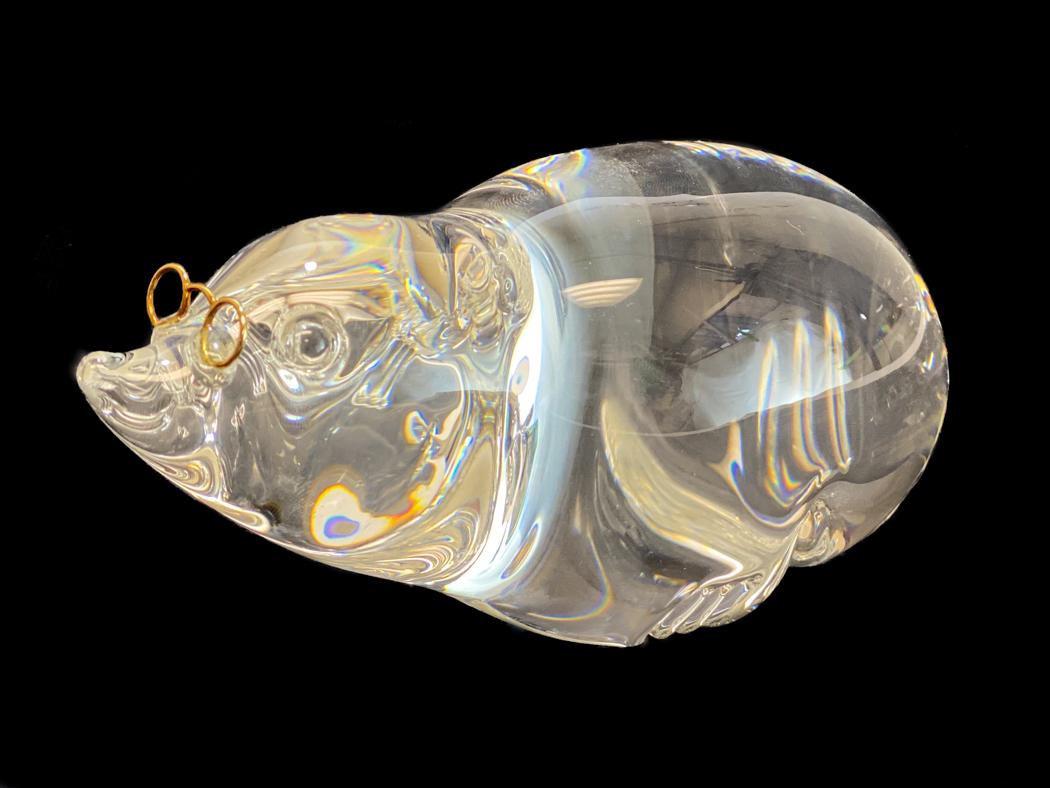 Steuben Glass 18k Mr. Mole by Joel Smith 2005 (1 of 8)