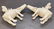Pair Chinese Glazed Porcelain Men on Bulls Figurine. - 5