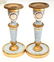 Sevres France Porcelain Clock Mantel Set, circa 1900 - 3