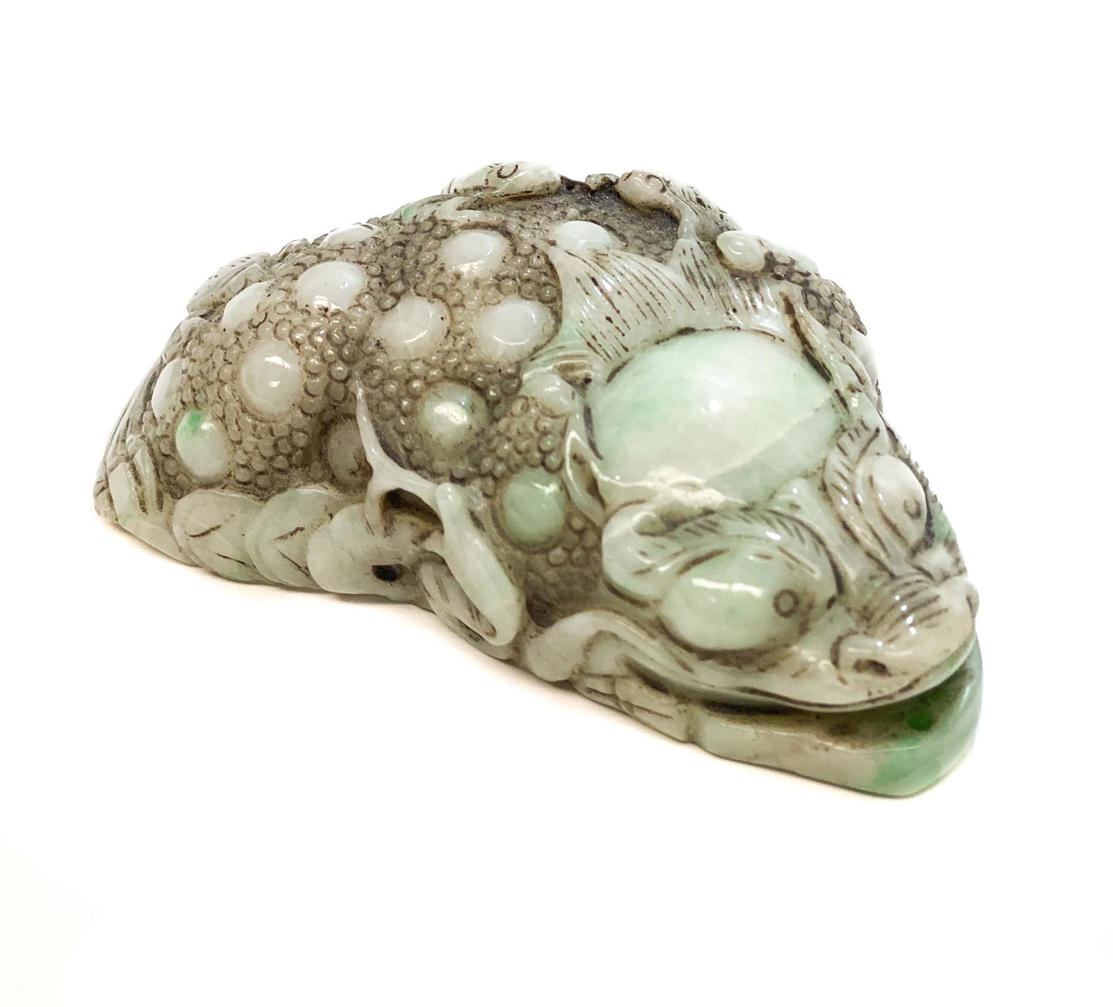 Chinese Jade Dragon Figurine (1 of 4)