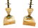 Pair French Champleve 5-Light Candelabra - 3