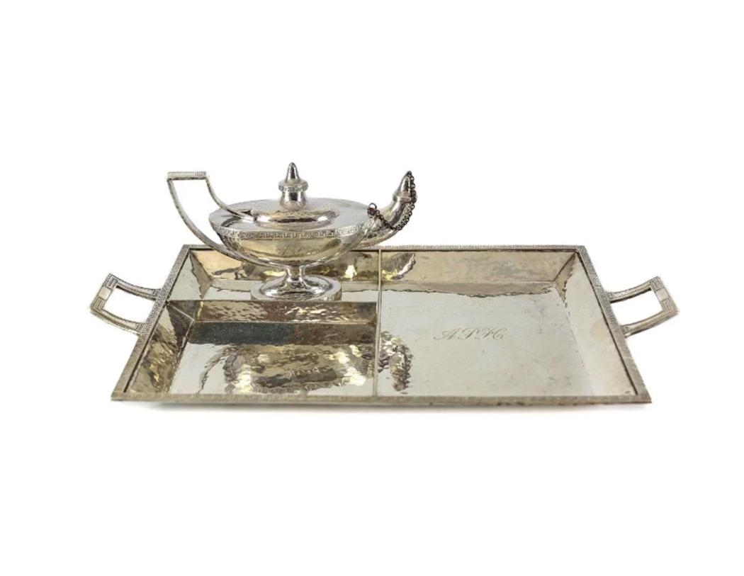 Marcus & Co. Sterling Silver Smoking Set (1 of 8)