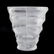 Lalique France Crystal Dixie Vase, 1998. Original Box