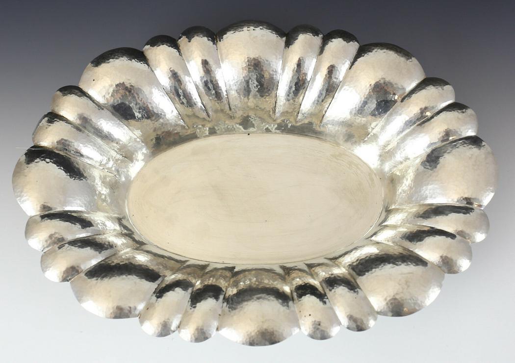Austria .800 Silver Bowl, c.1920. Hand Hammered (1 of 4)