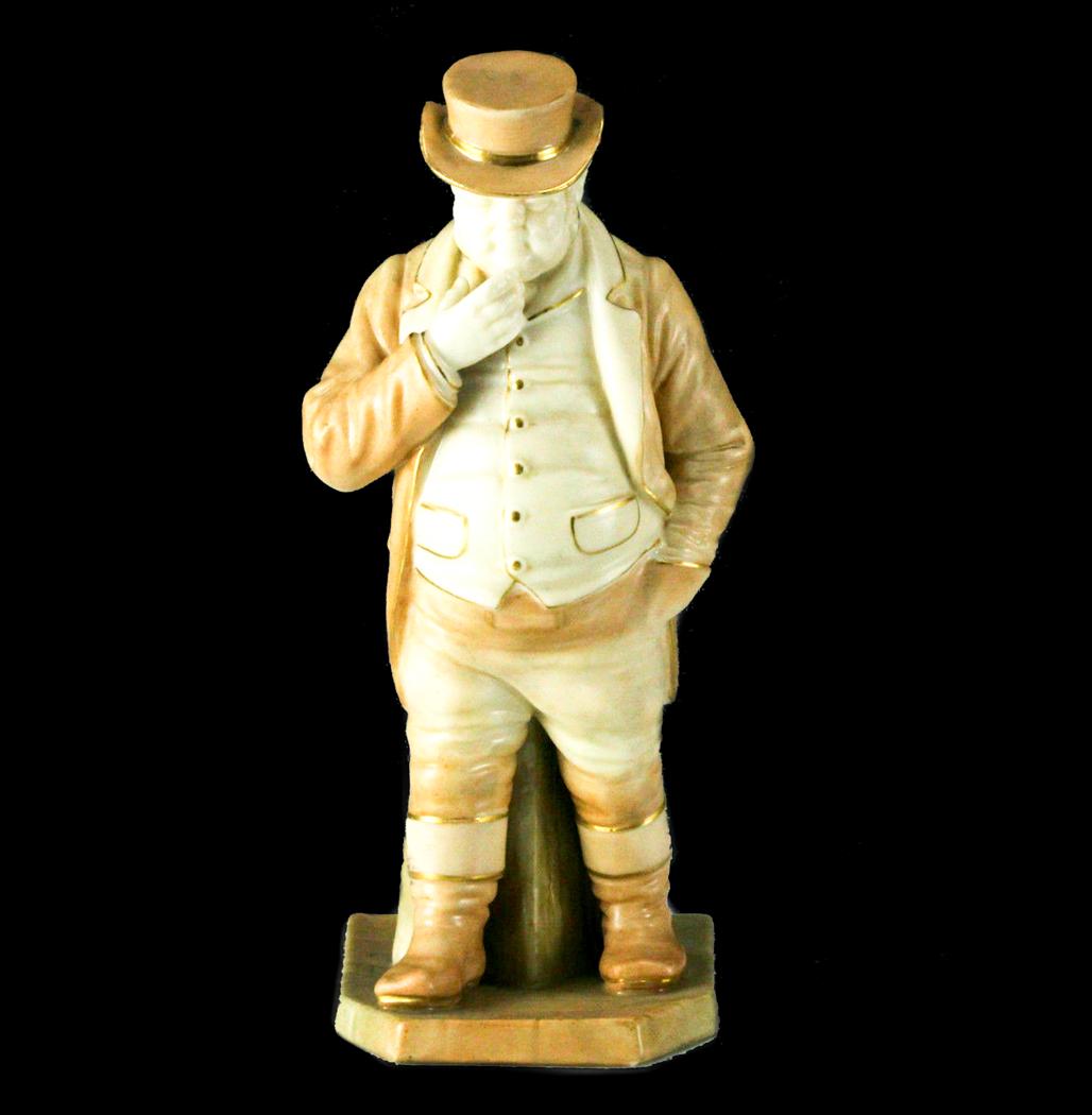 English Royal Worcester "John Bull" Figurine, 1899 (1 of 3)