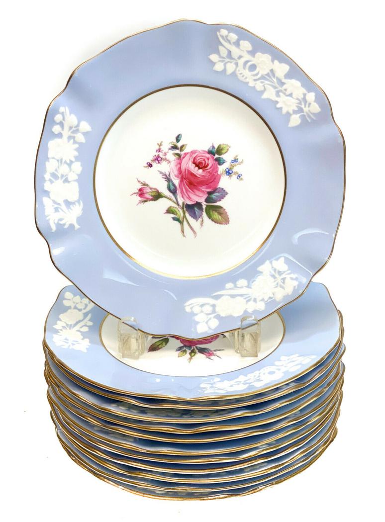 12 Copeland Spode Luncheon Plates, c1900 (1 of 3)