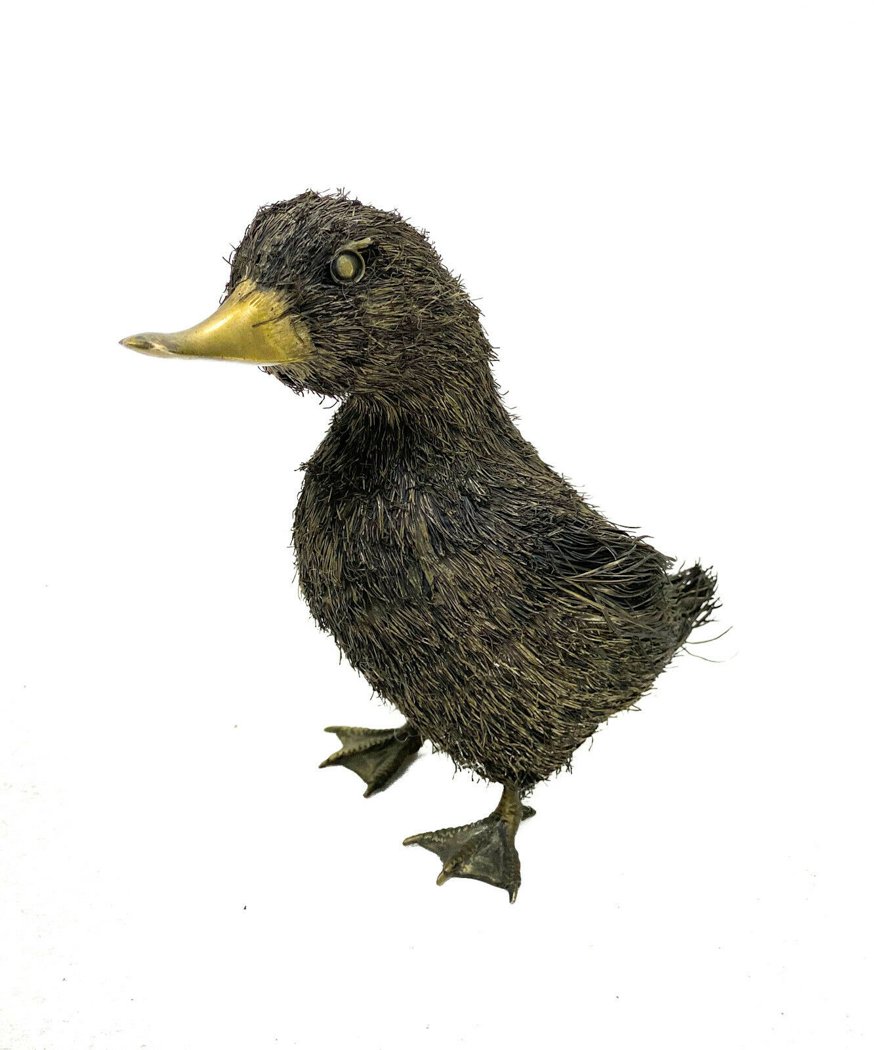 Buccellati Italian 800 Silver Furry Standing Duck (1 of 7)