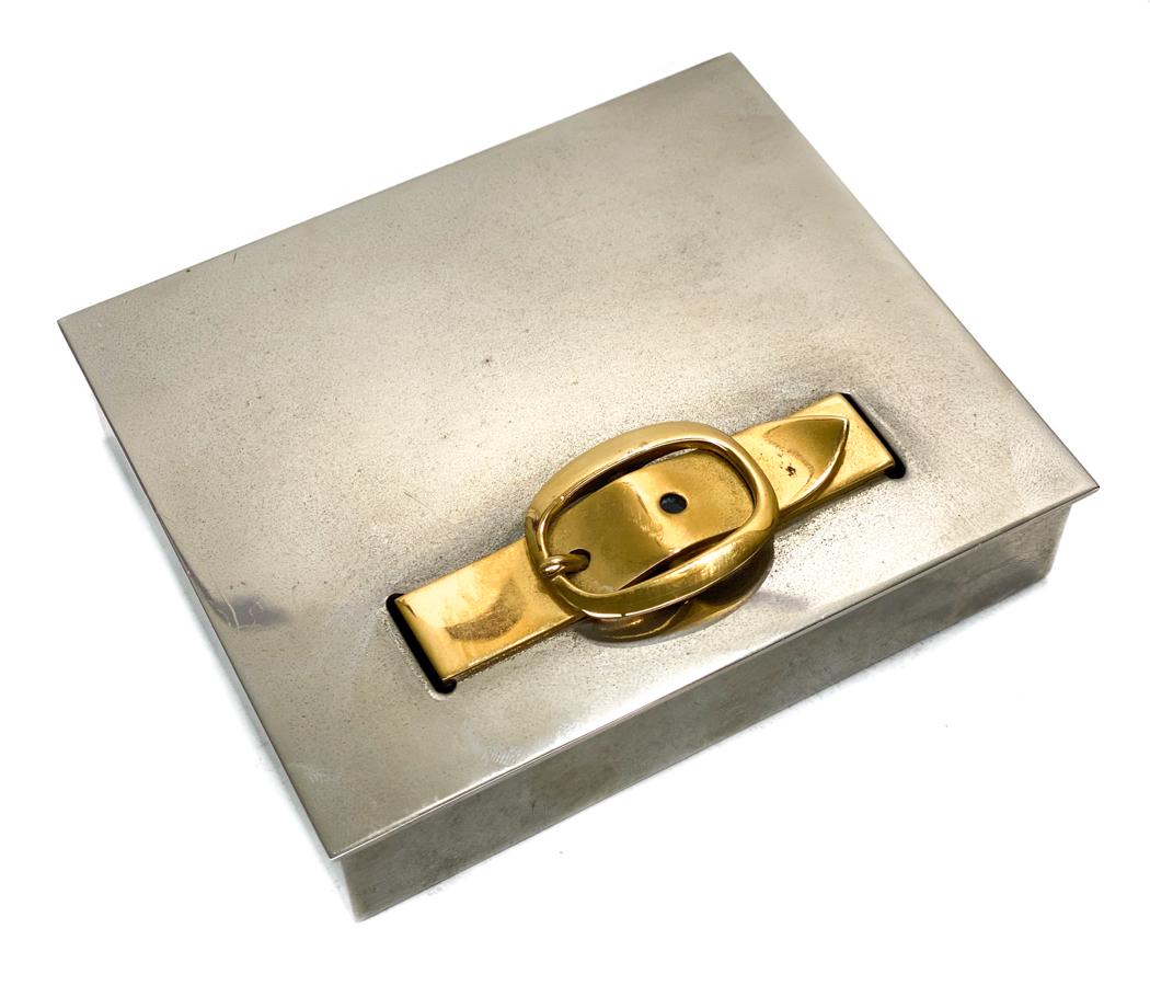 Hermes Silver Plate Notepad Box (1 of 5)