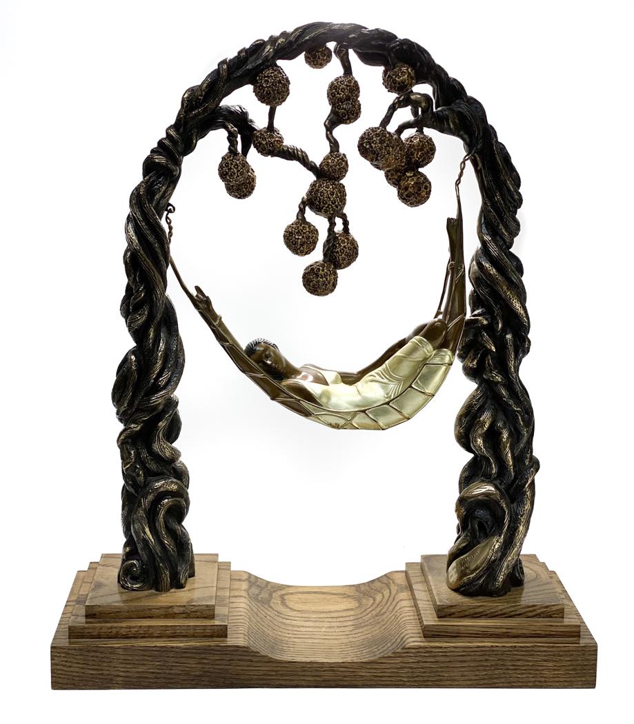 Erte French Bronze Sculpture, Spider Web, w/ COA (1 of 11)