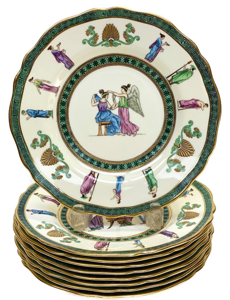 8 Copeland Spode for Tiffany Porcelain Dessert Plates (1 of 6)