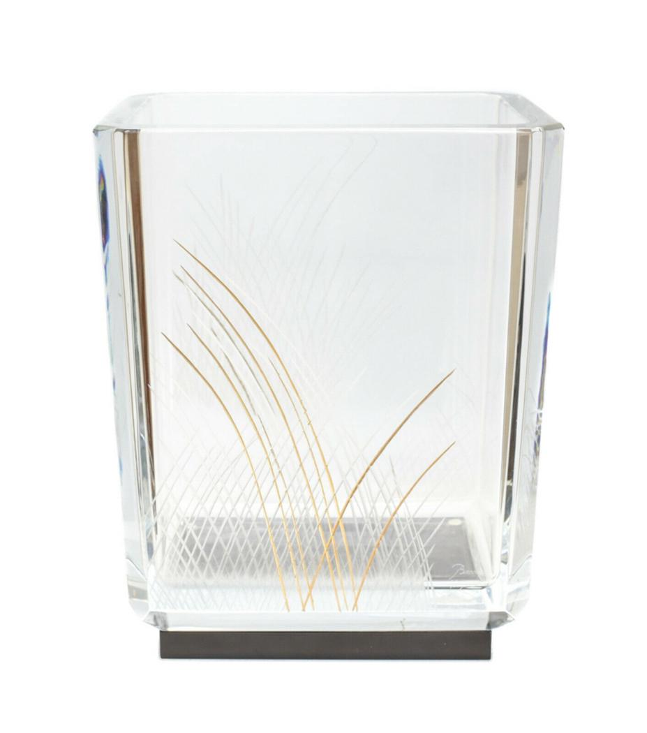Baccarat Glass Vase by Kenzo Takada, Edo Collection (1 of 8)