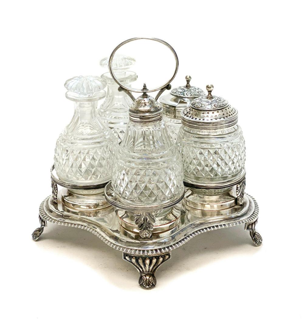 Rebecca Emes & Edward Barnard Sterling Silver Cruet Set (1 of 5)