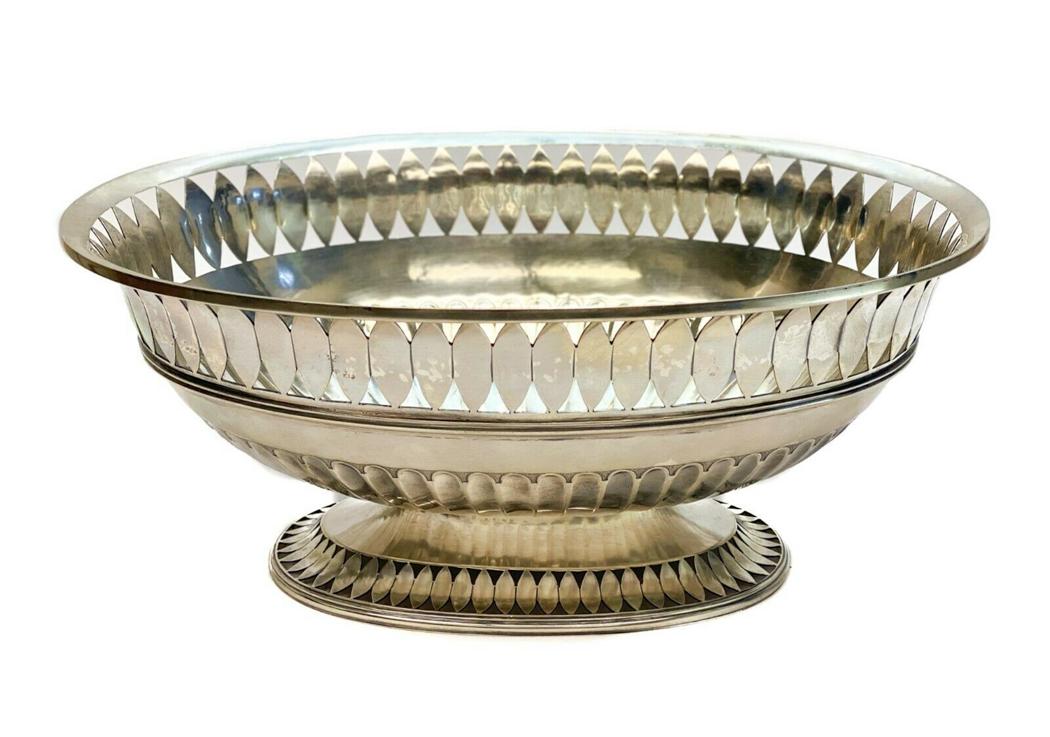Pradella Ilario Puiforcat Sterling Silver  Oval Bowl (1 of 5)