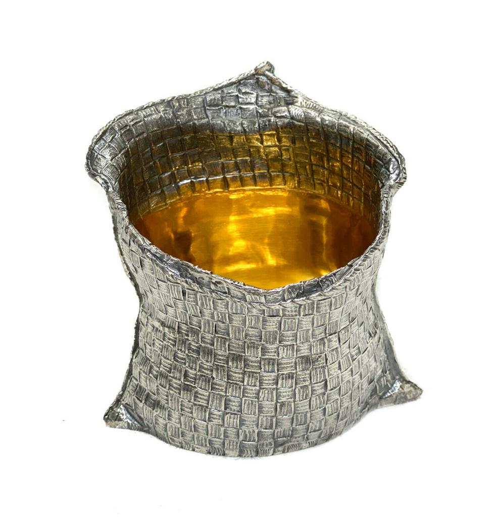 Buccellati Sterling Silver Trompe L'oeil Flour Sack (1 of 5)