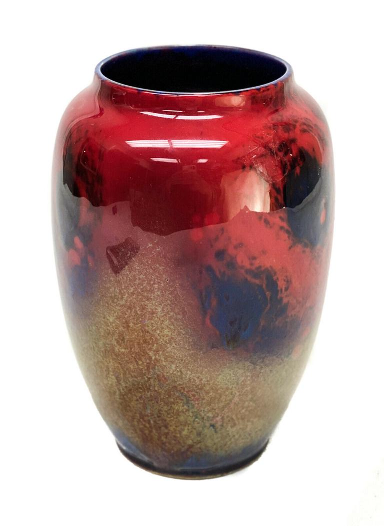 Royal Doulton Sung  Noke Flambe Vase (1 of 5)