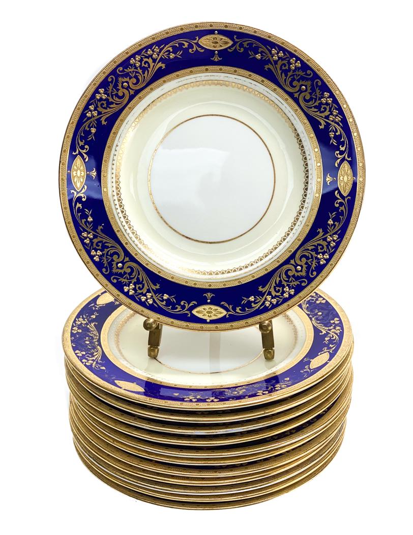 12 Minton for Tiffany Bread & Butter Plates (1 of 4)