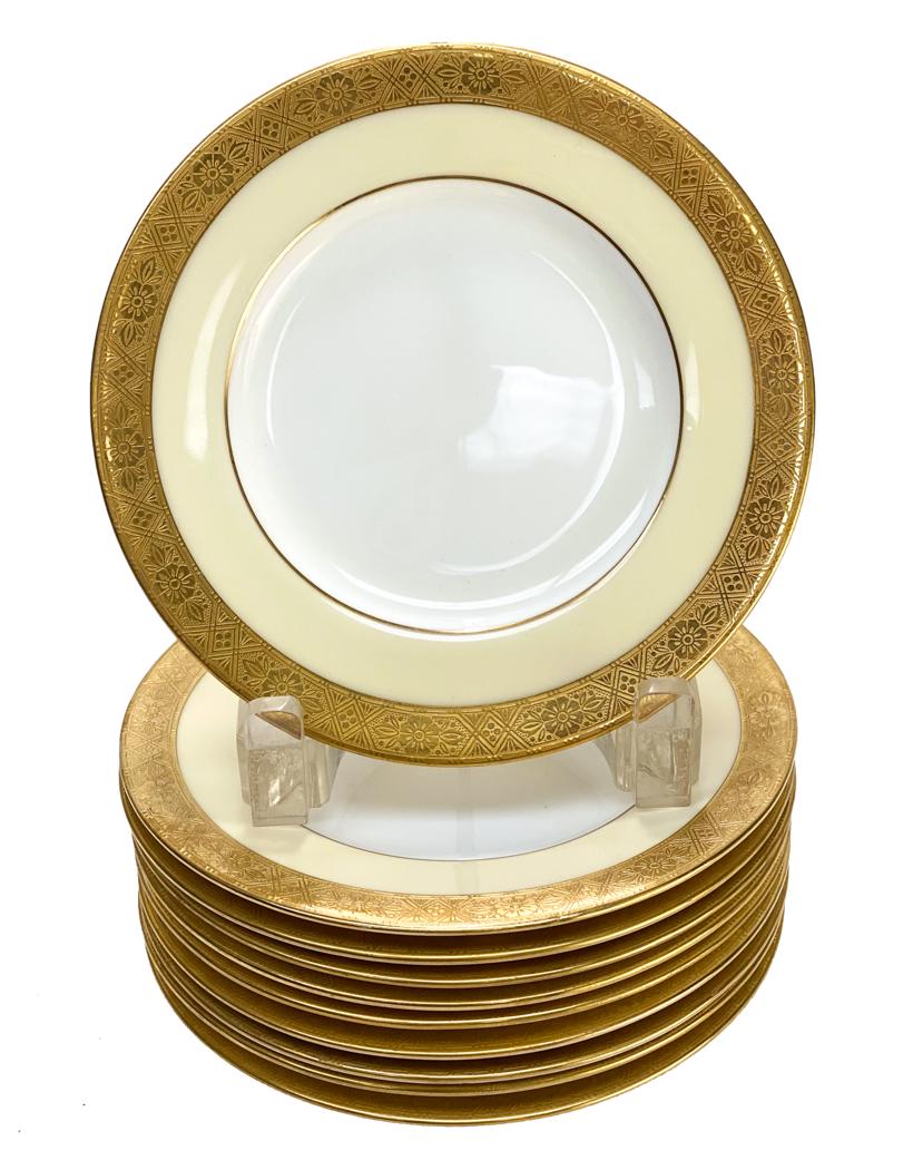 10 Minton England for Tiffany  Porcelain Bread Plates (1 of 3)