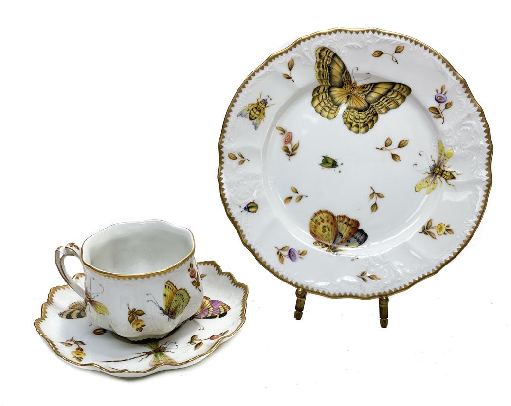 Anna Weatherley Cup Saucer Dessert Plate in Fantasy. (1 of 3)