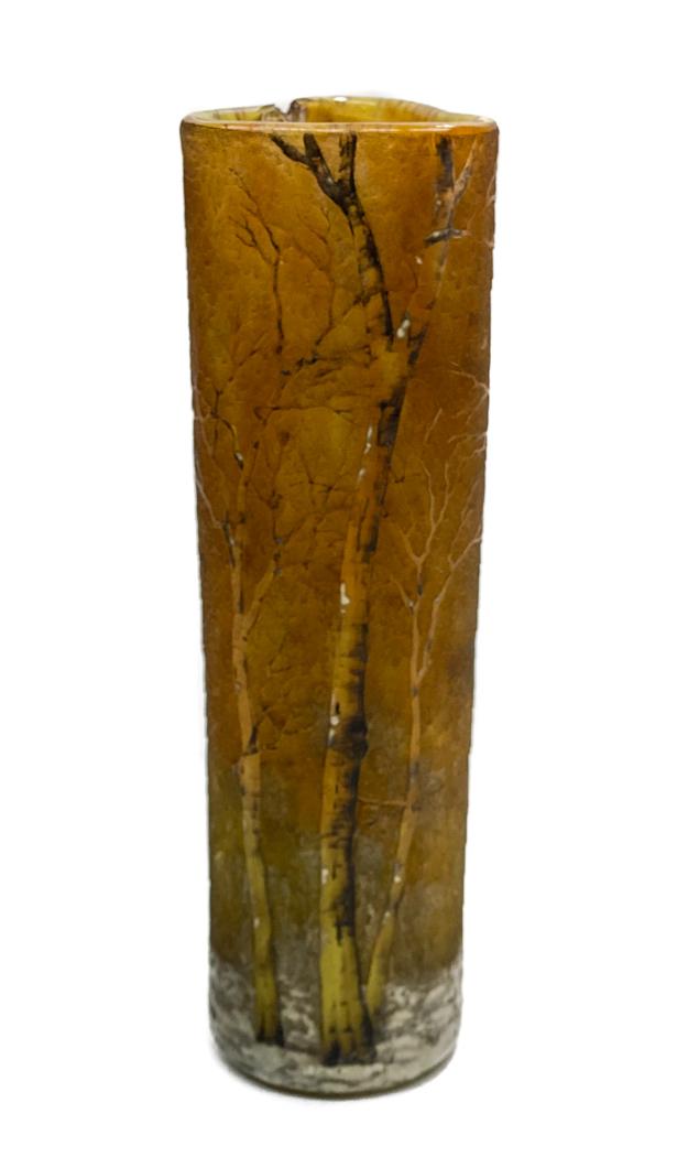 Daum Nancy Cameo Glass Vase. (1 of 7)