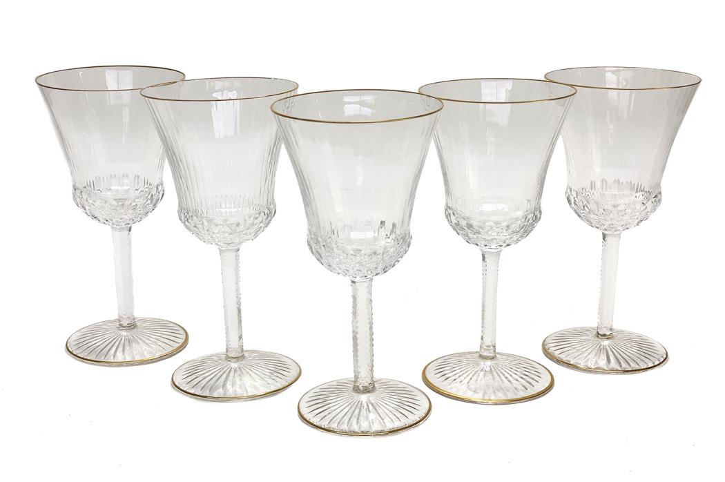 5 St. Louis Apollo Water  Goblet. (1 of 4)