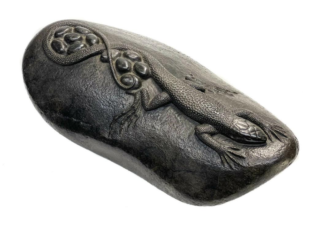 Steve Kestrel  Bronze Parthenogenesis Lizard Sculpture (1 of 6)