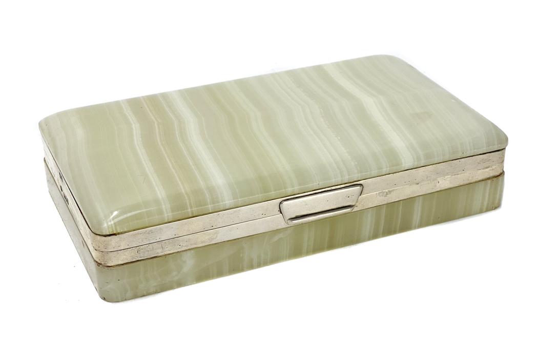 George Betjemann & Sons London Sterling Silver & Agate (1 of 6)