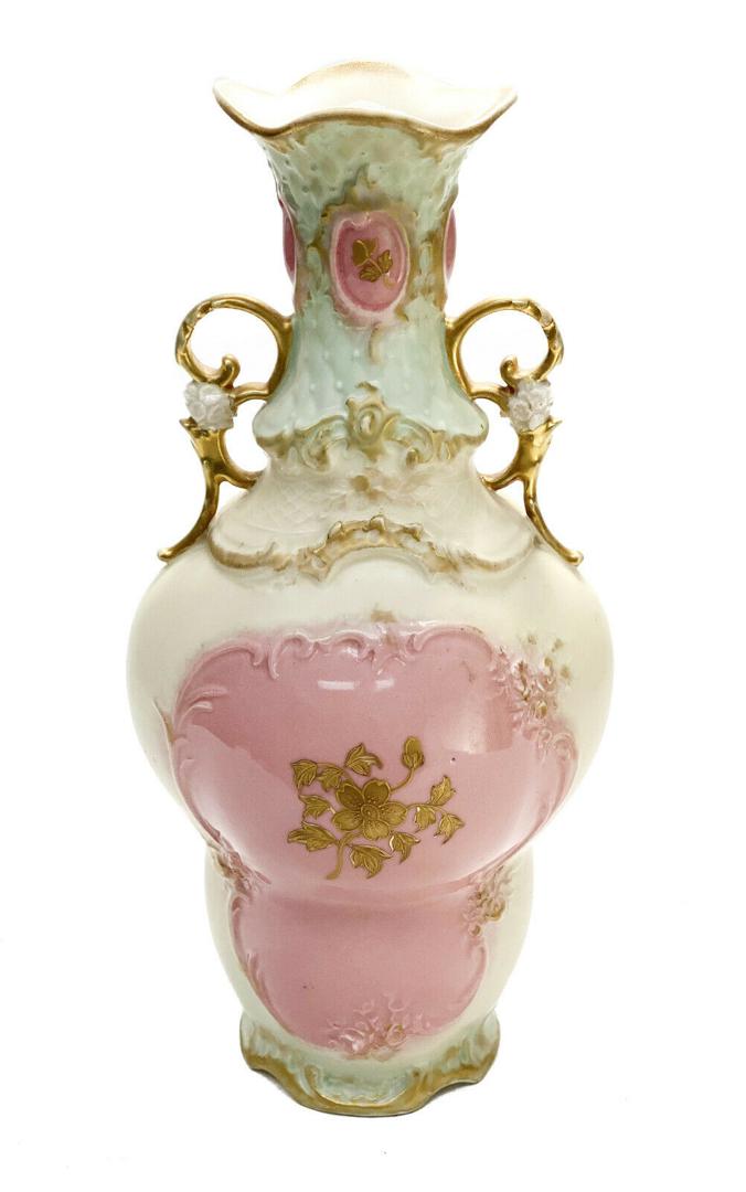 Pirkenhammer RH Austria Porcelain Twin Handled Urn (1 of 5)