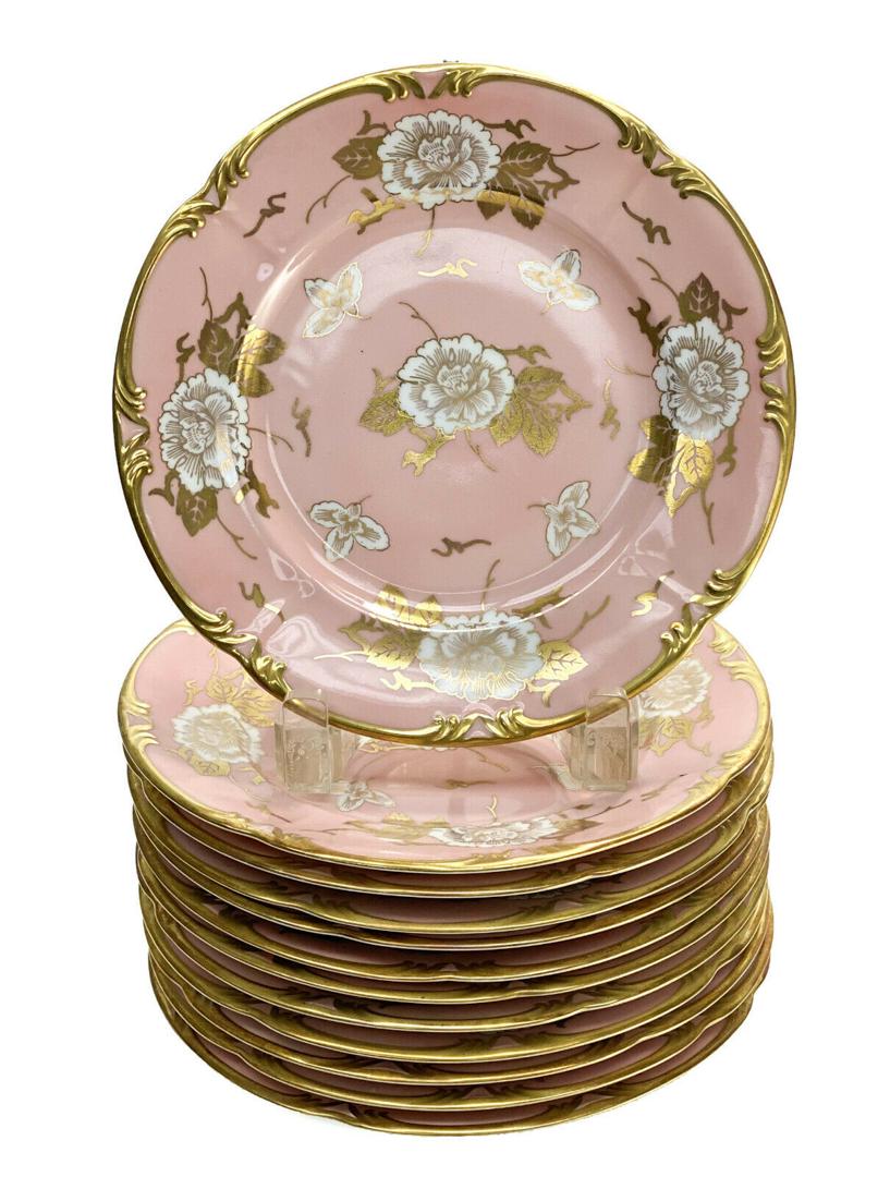 12 Bohemia Carlsbad Gloria Dessert Plates (1 of 3)