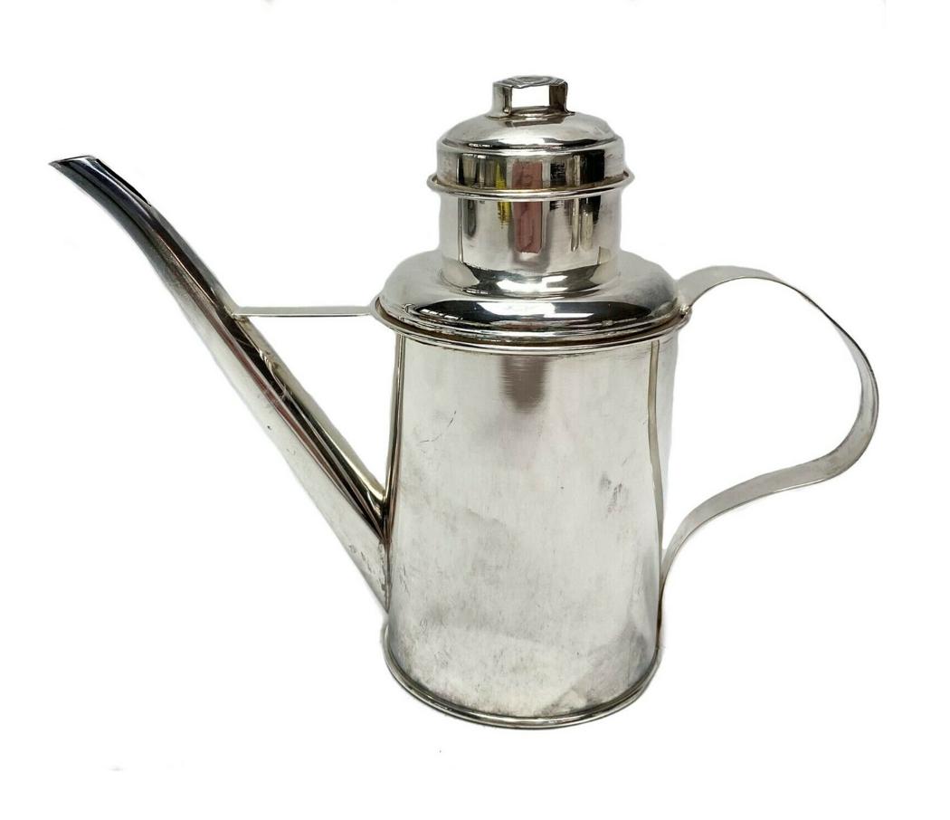 Vintage Italian Sterling Silver Oil Can (1 of 11)