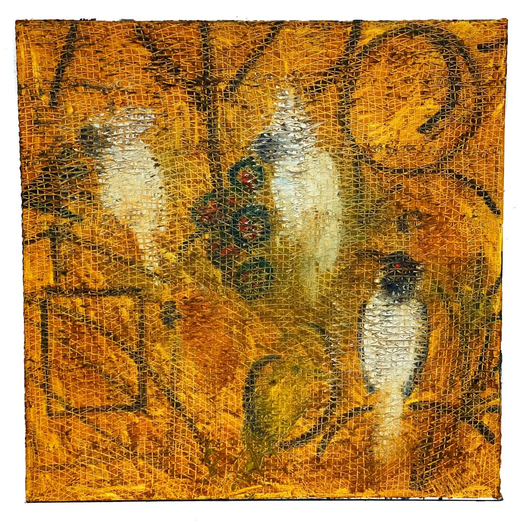 Hunt Slonem, Oil on Canvas, 1993 "Haitian Rope" (1 of 6)