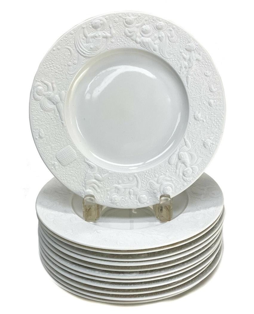 12 Rosenthal Bijorn Wiinblad Porcelain Plates in Magic (1 of 5)
