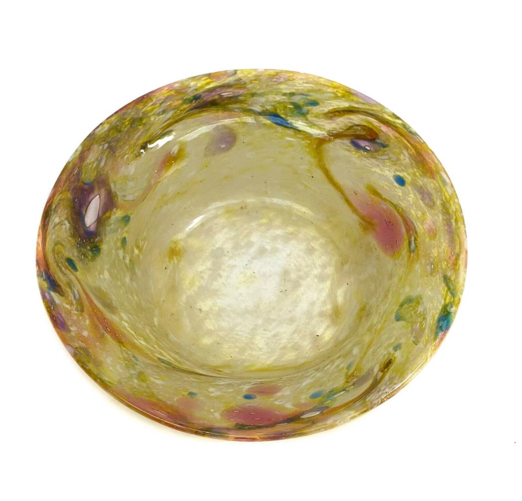 Steuben Glass Mottled Dish, (1 of 4)