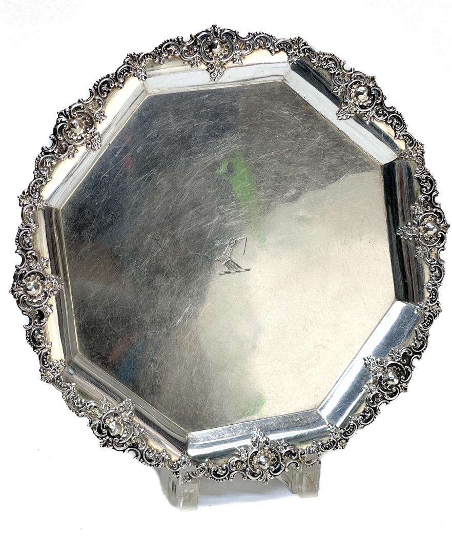 Black, Starr, Frost Sterling Silver Octagonal Lobed (1 of 9)